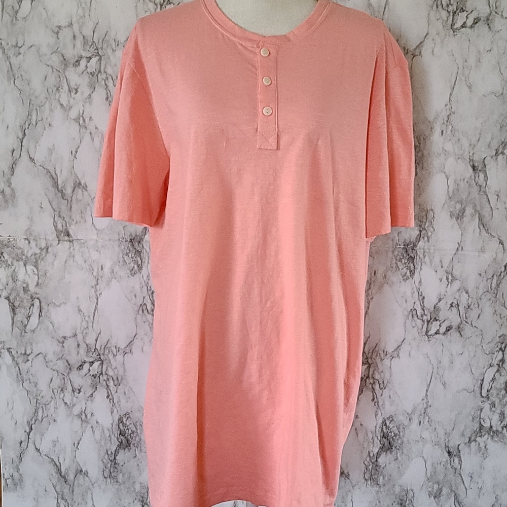 Foundry henley tee size large tall